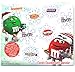 Mars Christmas Advent Calendar M&Ms, Twix, Snickers, Starburst, Skittles