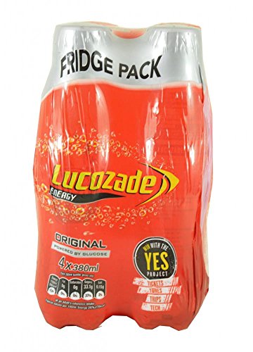 Lucozade - Energy, Original,380Ml 4Pk