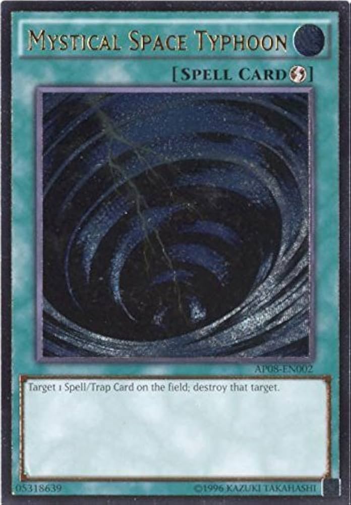 アジア版　サイクロン　Mystical Space Typhoon Mystical Space Typhoon (Secret Rare) - Speed Duel GX