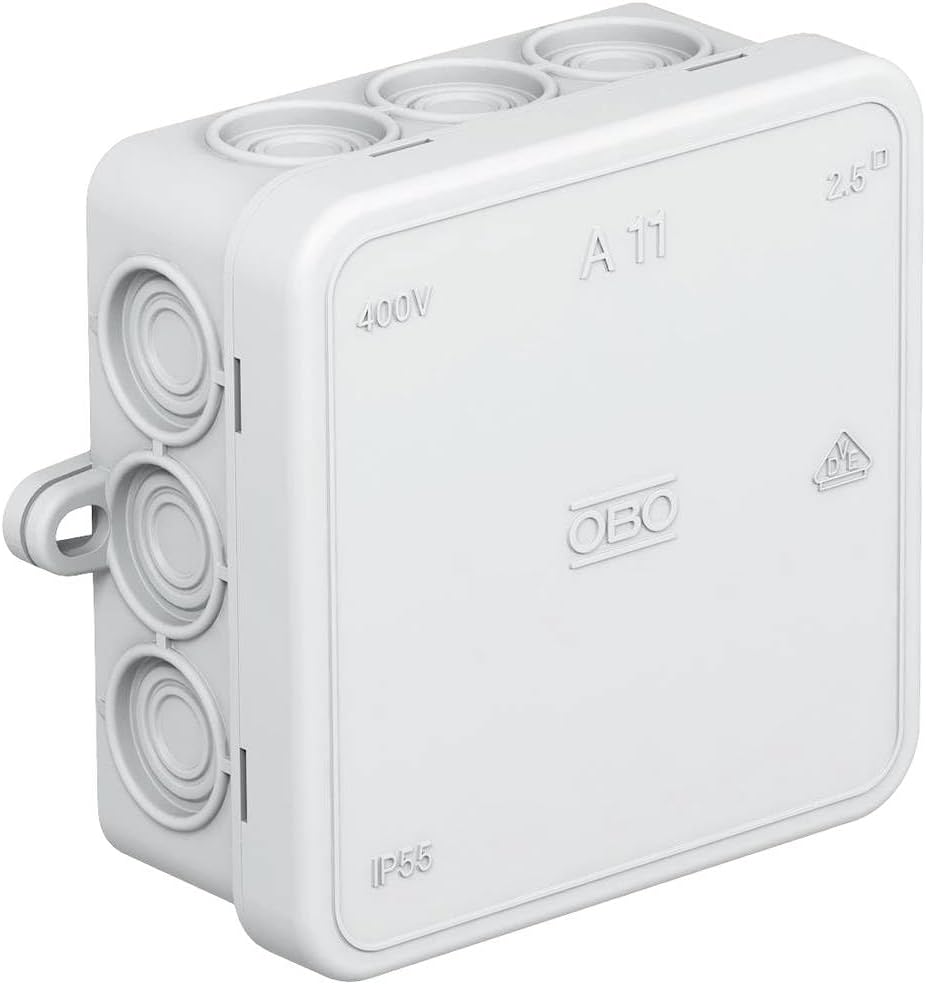 Bettermann Cable Junction Box IP54 85 x 85 x 40 mm, 2.5 mm