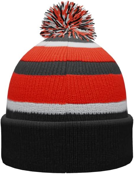 Sport Your Gear Lamar Cardinals Winter Knit Pom Beanie – Officially Licensed Cold Weather Hat – Lamar LU Fan Gear V2