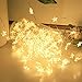 Produktbild SALCAR 10m USB Lichterkette Sterne Deko Weihnachten, 100er LED Weihnachtsbeleuchtung Innen Außen, Kupferdraht Sternenlichterkette, Warmweiß