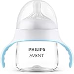 Philips Avent Coupe Sippy de formateur naturel avec Nipple de réponse naturelle et Spout doux, 5oz, 1pk, SCF263/01