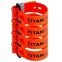Titan Industrial Straps - Safety Strap Set To Secure Splits, Cargo Bikes, Garden