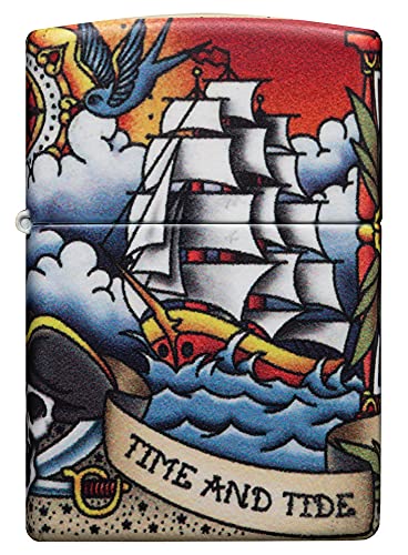 Zippo 540 Nautical Tattoo Design Pocket Lighter