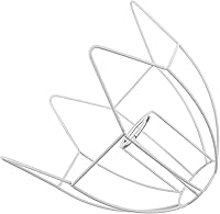 Vista 1 de Housoutil Marco de pantalla de lámpara, juego de anillos E27, cúpula de hierro, pantalla de alambre, anillo de tambor, jaula de luz, pantalla