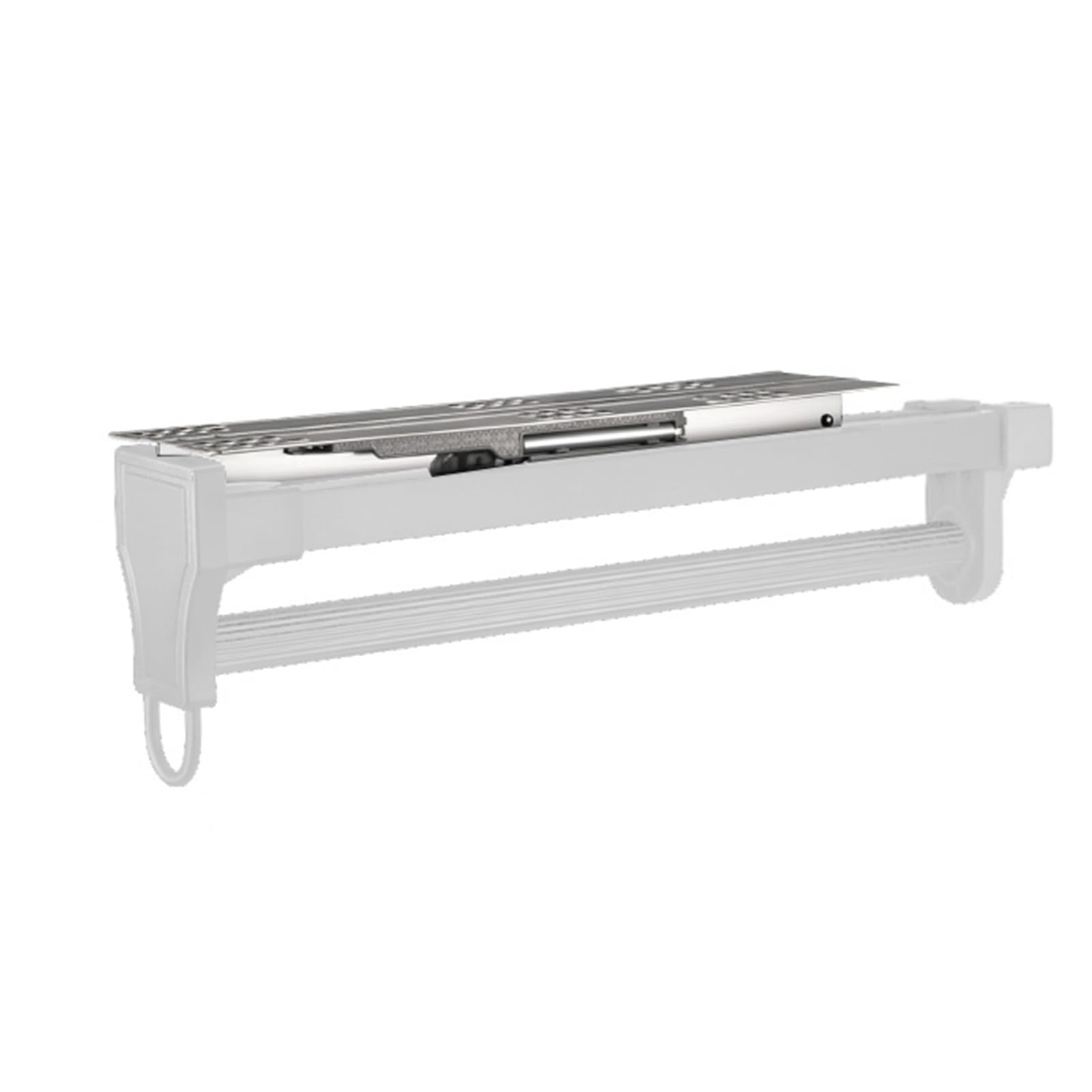Porte-vêtements extractible pour optimiser un placard profond
