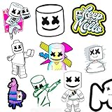 YourPartyFavors - Dj Mars Laptop 20 Stickers - Gaming Stickers for car Motorcycle Bicycle Luggage Decal Graffiti Game Party Favor for Kids Gamers and Adult