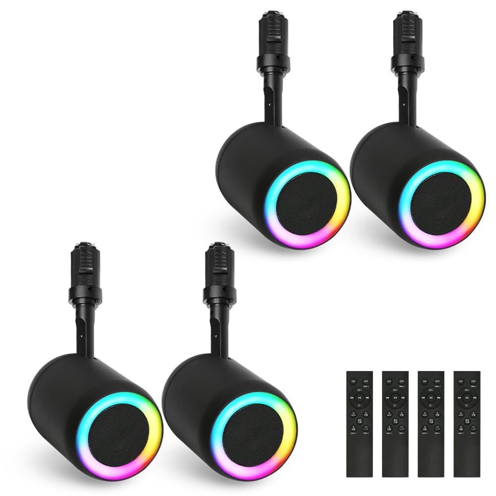Amazon.co.jp: OFFERUP ダクトレール用スピーカー Bluetooth 12W