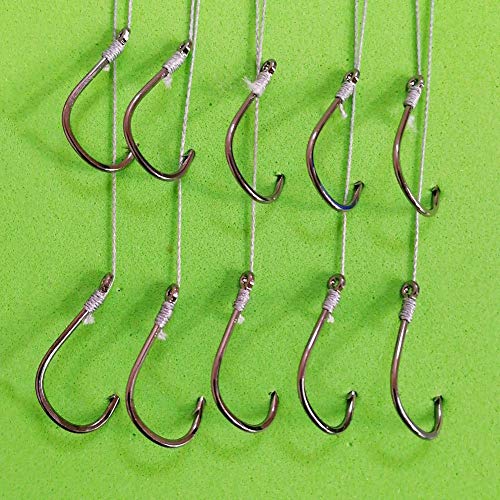 Ganchos de peixe limpos 1 conjunto de isca de mola para pendurar isca de pesca gancho alimentador de