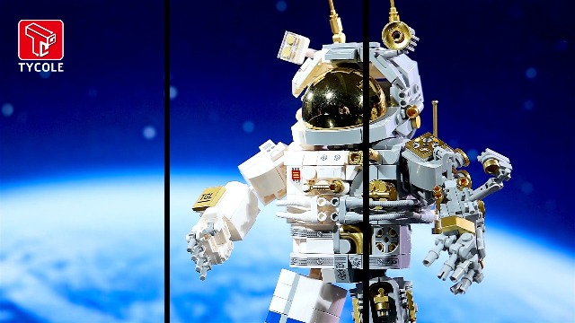 Amazon.com: TYCOLE Space Astronaut Building Block Set,860Pcs