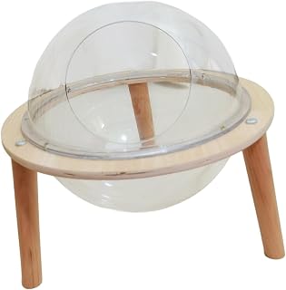 Space Capsule Cat Bed Cat House All Seasons Stable Lounging Playing Wood Stand Sleeping Kitty Bed Kitten Nest Without Cushion