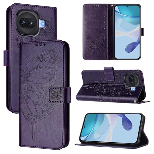 �X�}�z�P�[�X �Ή��@�� for Vivo iQOO 15R / iQOO Z11 Turbo �X�}�z�P�[�X�y�J�[�h�z���_�[�E�E�H���b�g�E�}�O�l�b�g�o�b�N���E�t���b�v�E�X�^���h�@�\�t���zViolet