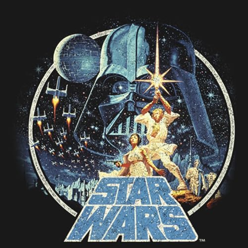 STAR WARS Girl's A New Hope Classic Scene Circle T-Shirt2