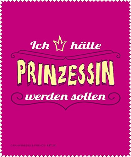 Panno per Pulizia Occhiali Prinzessin wäre schön”...