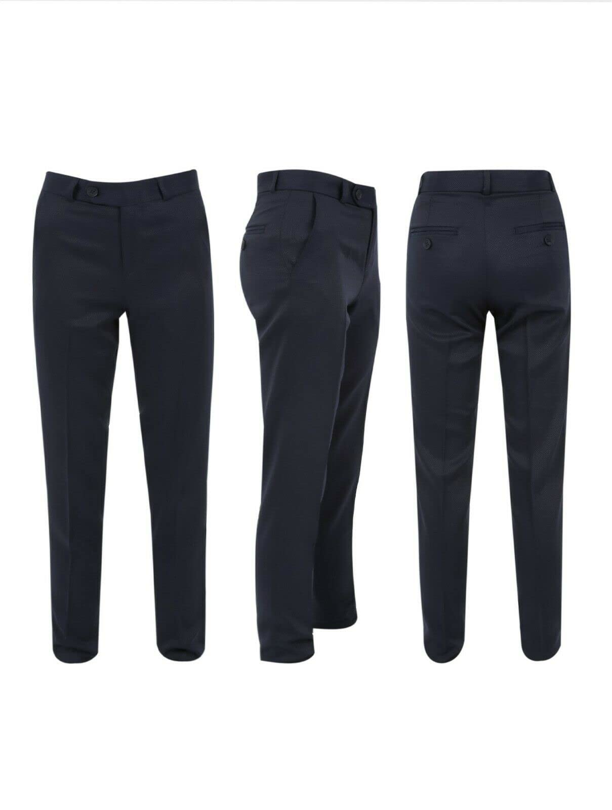 Conjunto de 3 piezas de traje ajustado para niños, formal, boda, baile de graduación