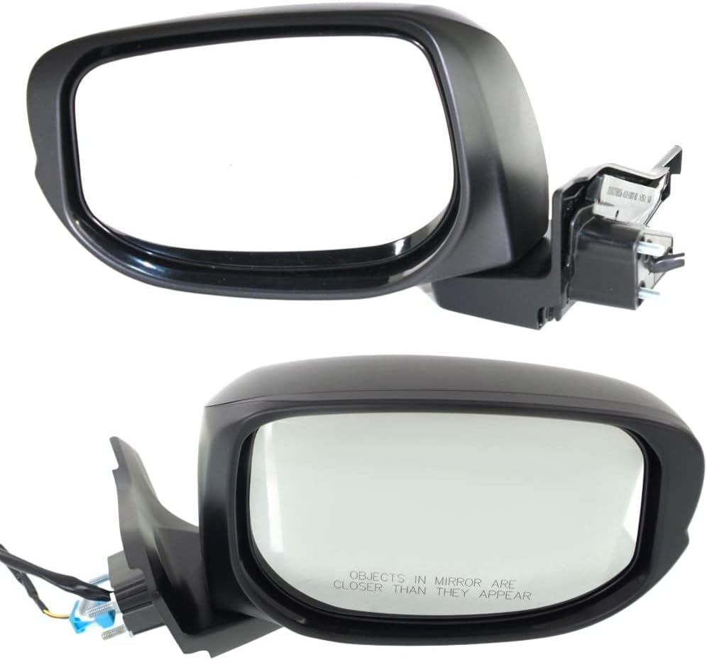 Garage-Pro Driver & Passenger Side Power Non-Heated Mirrors for Honda Insight 2010-2014 Without Signal Light Paintable