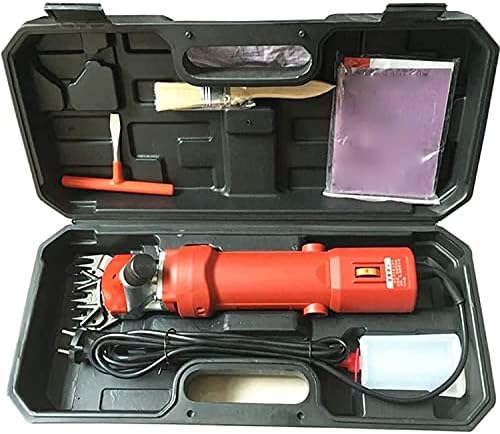 ZAPION Electric Sheep Shears Goat Shears Shaver Grooming Clippers Horse Shears 500W 6 Speed Adjustable Shearing Machine Pet Scissors Haircut Trimmer Farming Equipment