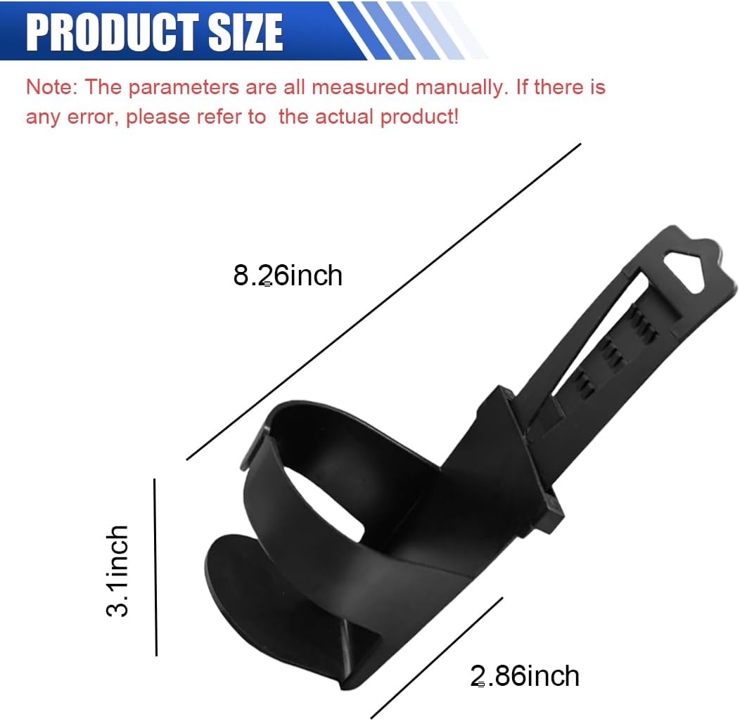 Car Hanging Cup Holder, Automotive Seat Back Headrest Water Bottle Organizer Container, Vehicle Door Window Drink Ashtray Holder, Auto Travel Storage Accessory for Soda Can Coffee Mug (2PCS)
