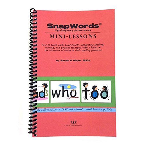Child1st Publication Snapwords (R) Mini-Lessons