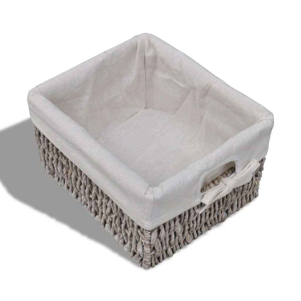 Cassettiera con 3 cestini, marrone, armadio in legno di paulownia, scaffale in stile rustico per corridoio e soggiorno, armadietto con cestini, 60 x 30 x 63 cm