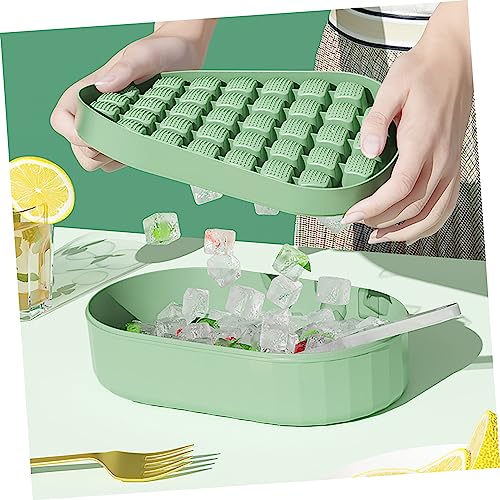 Molde de hielo LALAFINA gran capacidad con tapa y caja miniatura 4