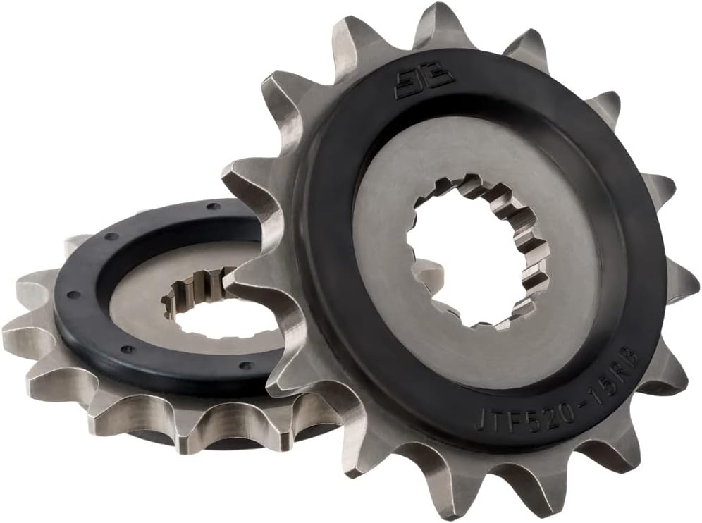 Sprockets JTF520.15RB 15 Tooth Rubber Cushioned Front Countershaft Sprocket