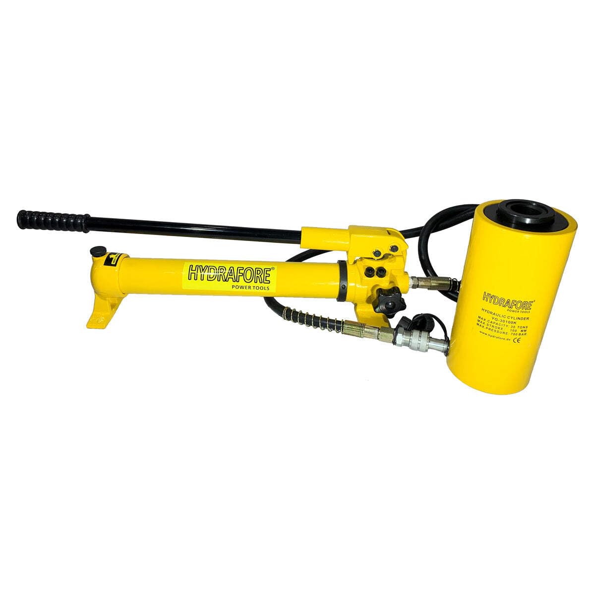Zylinder mit Hydraulische Handpumpe (B-700+YG-30100K)