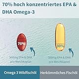 Igennus Hochwertigstes Omega-3 Wildfischöl & Astaxanthin, Triglyceridform rTG, 1360mg, EPA 670 mg & DHA 330mg Omega-3 Fettsäuren, ultra rein; frei von Umweltgiften, Zitronengeschmack, 180 Weichkapseln