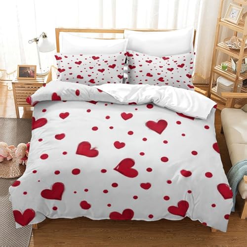 Housse de couette hypoallergénique fermeture éclair lit double - 3
