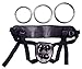 Produktbild You2Toys Universal Harness - Kunstleder-Umschnallgurt mit 3 austauschbaren Ringen, Strap on Geschirr für Dildo oder Vibrator, schwarz