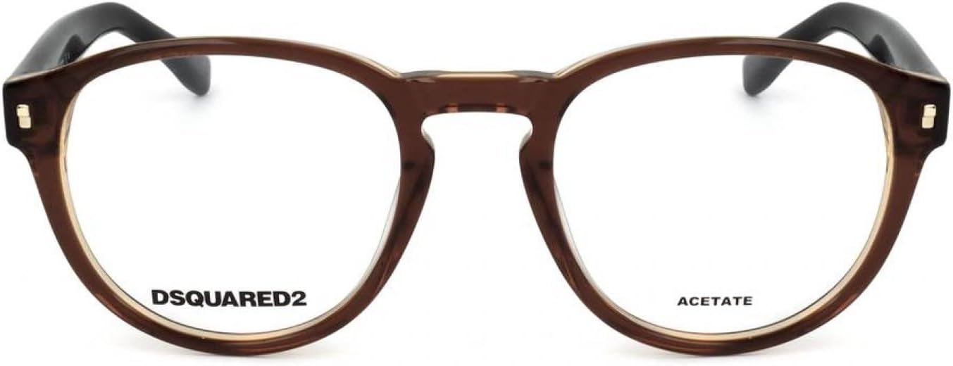 DSQUARED2 D2 0049 Glasses Brown Beige 51 for Men Brown/Beige, brown/beige, brown / beige, Brown / Beige