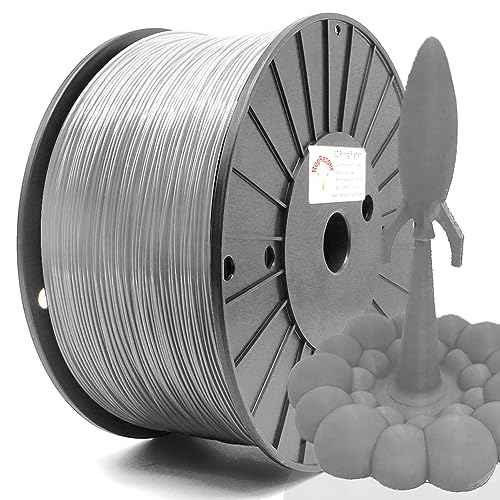 Image of RepRapper Gray MPLA (Modified PLA) Extra Strong PLA Plus Filament for 3D Printer 1.75mm (± 0.03mm) 6.6lbs (3kg)