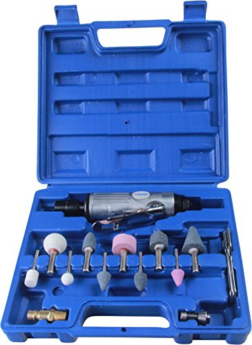 Mini meuleuse pneumatique US Pro B8401 double mandrin 1/4" et 1/8" haute vitesse