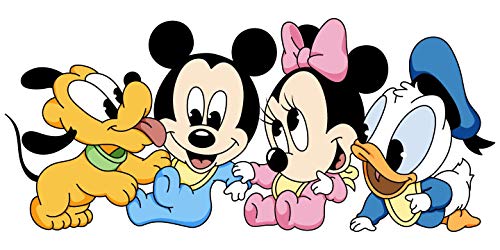 Vinilo decorativo de personajes infantiles adhesivos 22" x 36" miniatura 1