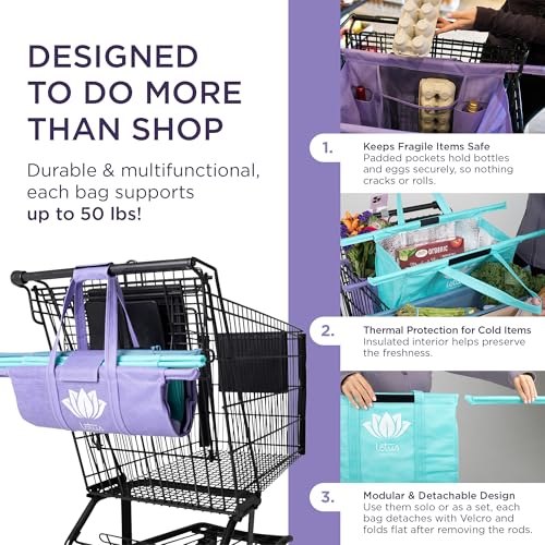 Lotus Original Trolley Shopping Bag 4-Pack