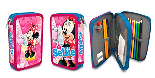 Disney Minnie - Minnie Mouse - Astuccio Doppio
