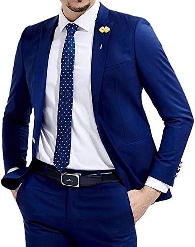 L.D Mens Suits with Jacket Vest Pants 