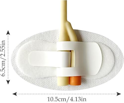 Miniatura 4 de Dispositivo de estabilización de catéter de 4 piezas, dispositivo de fijación de gancho y bucle de catéter urinario, adhesivo para catéter Foley con
