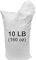 Vista 10 de Relleno de almohada Hometex (No fabricado en China) Bolsa de 3 LB 100% Relleno de fibra de poliéster de alto volumen