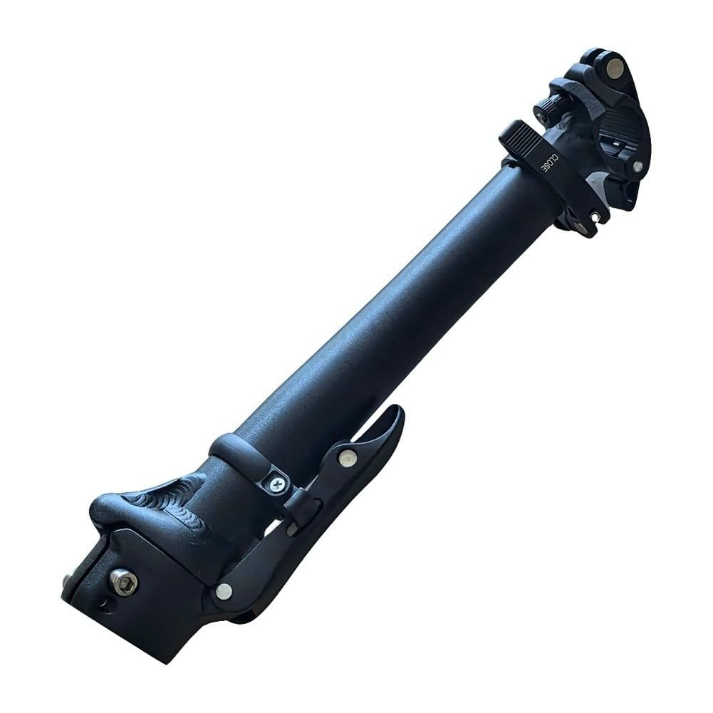ReachMall Attacco manubrio pieghevole regolabile, a sgancio rapido, estensione 35-50,5 cm per forcella da 28,6 mm e manubrio da 25,4 mm, lega di alluminio