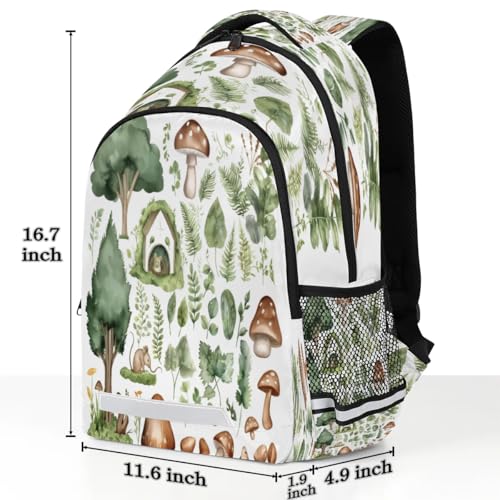 Sac à dos motif forêt étanche 20L avec compartiment PC - 2