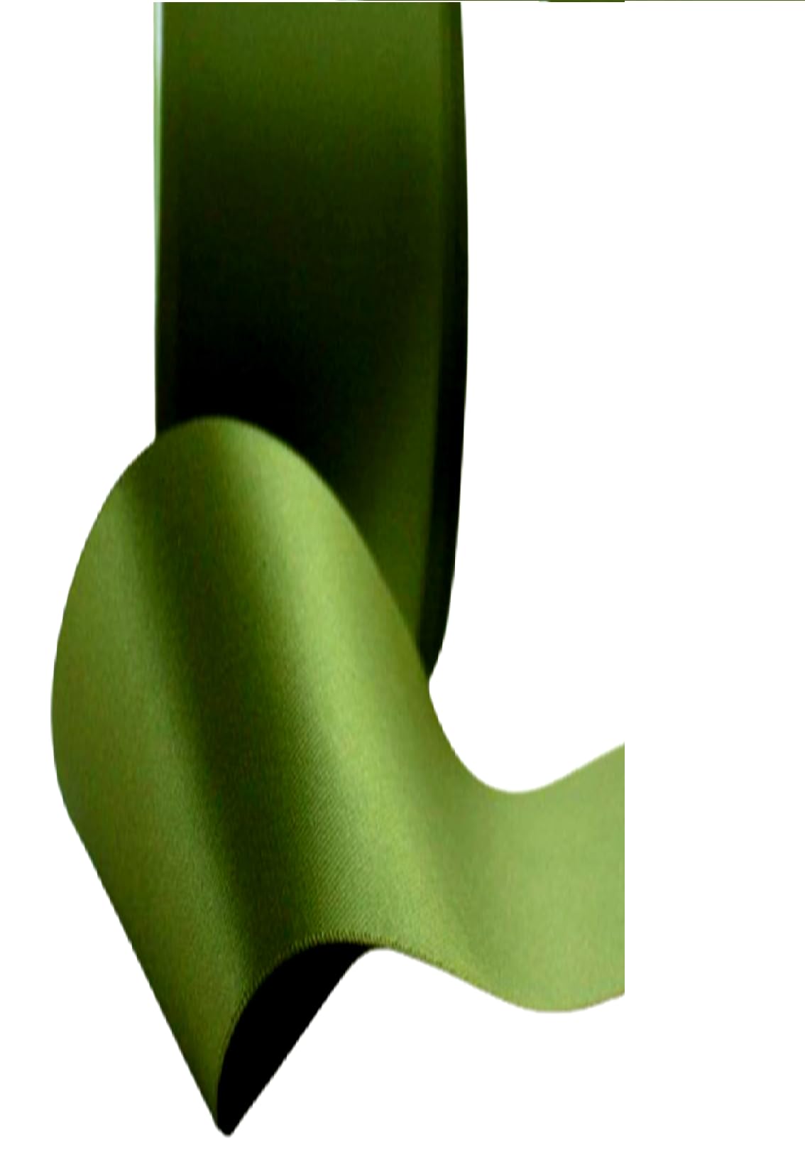 Gcs Olive Green Satin Ribbon 20Mm (3/4 Inch) Wide 22 Metrs Ribbon For Gifts Wrap Sew Party, Decorations Events Dress Wedding Christmas Crafts, Bows Car, Balloons Diy, Bouquets, Easter