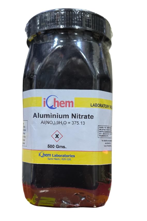 ICHEM LABORATORIES Aluminium Nitrate (500GM) Assay 99% Min (B0D7WYZLNL) Amazon Price History, Amazon Price Tracker