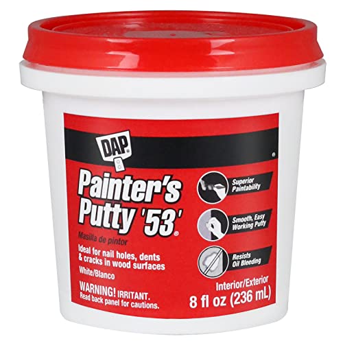DAP Painter's Putty '53', White, 8 oz (7079812240)
