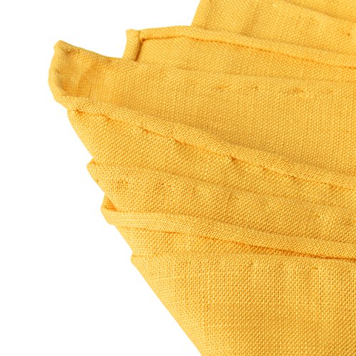 Image of Jacob Alexander Linen Handrolled 15 inch x 15 inch Pocket Square Hanky