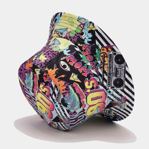 Image of Quanhaigou Bucket Hat for Men Women,Packable Reversible Printed Sun Hats,Fisherman Outdoor Summer Travel Hiking Beach Caps