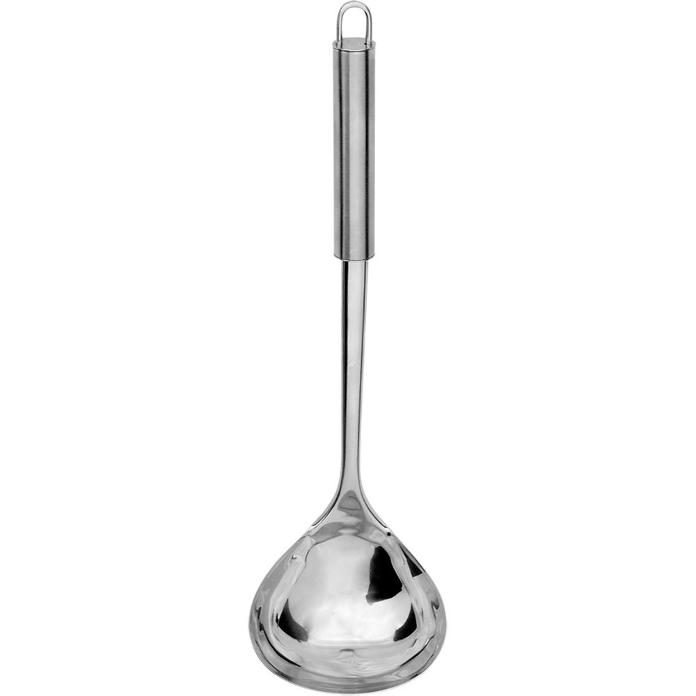Louche manche rond Ø 8,5 cm Longueur 31 cm pour ustensile cuisine soupe