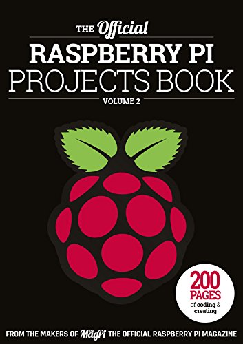 Books With Raspberry Cover The Official Raspberry Pi Projects Book Volume 2: The MagPi Team ...
