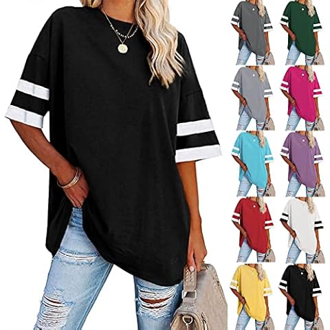 T-Shirt Femme Coton Oversize Générique Cover